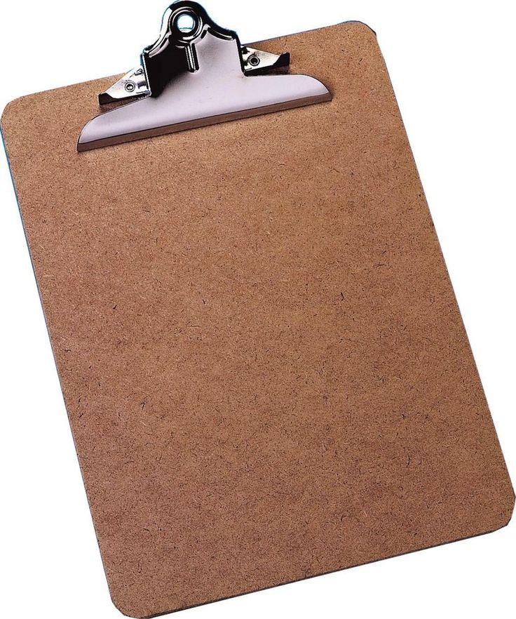 Clipboard A4 Masonite HD Clip